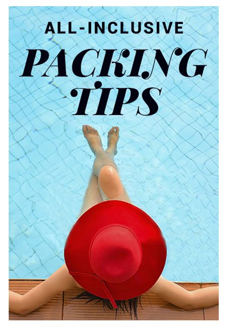 What to Pack for an all-inclusive vacation