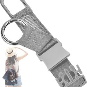 ZINZ Elastic Jacket Gripper Travel Strap with D-Ring Hooks and Buckle, Suitcase Straps Belts Travel Accessories, Makes Your Hands Free